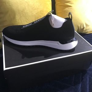 Michael Kors Miles Slip On Stretch Knit Sneaker